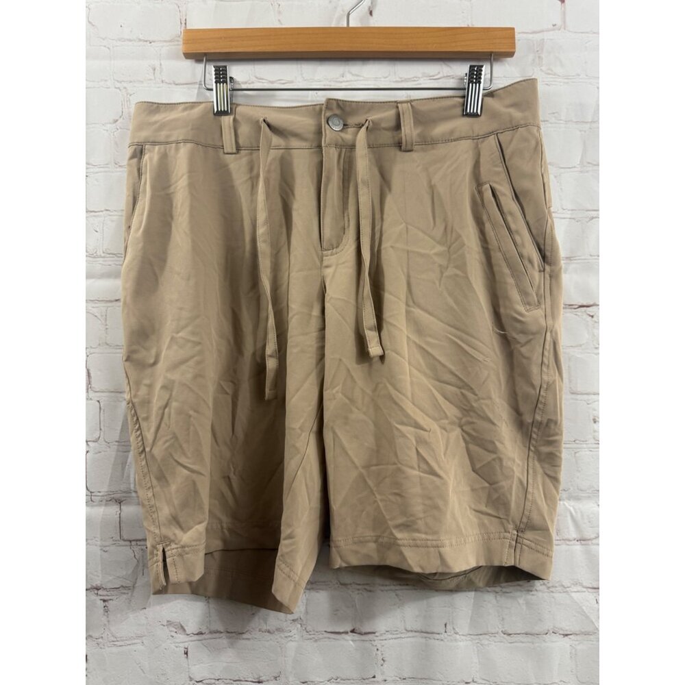 Magellan Shorts Womens Size Large Khaki Fishing Outdoors Activewear (READ)